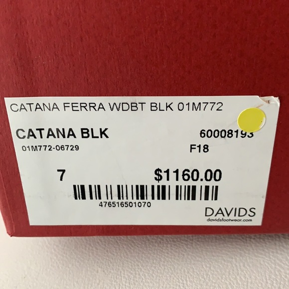 Authentic Salvatore Ferragamo Boots US7 EU37 Black - Picture 8 of 8